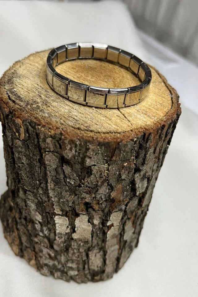 İtalyan Charm Paslanmaz Çelik Bileklik Unisex