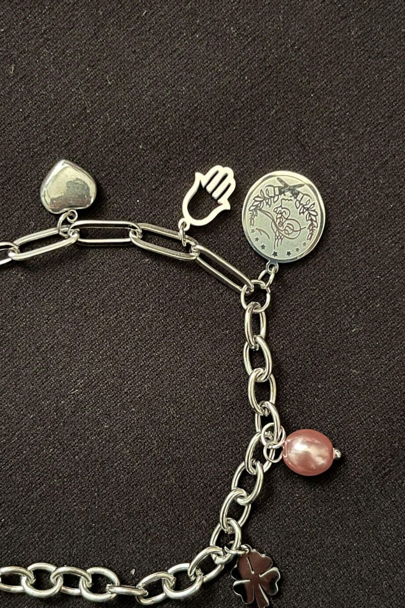Kadın Charm Pandora Model Çelik Bileklik