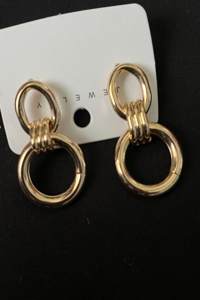 Xuping Düğüm Halka Çelik Küpe