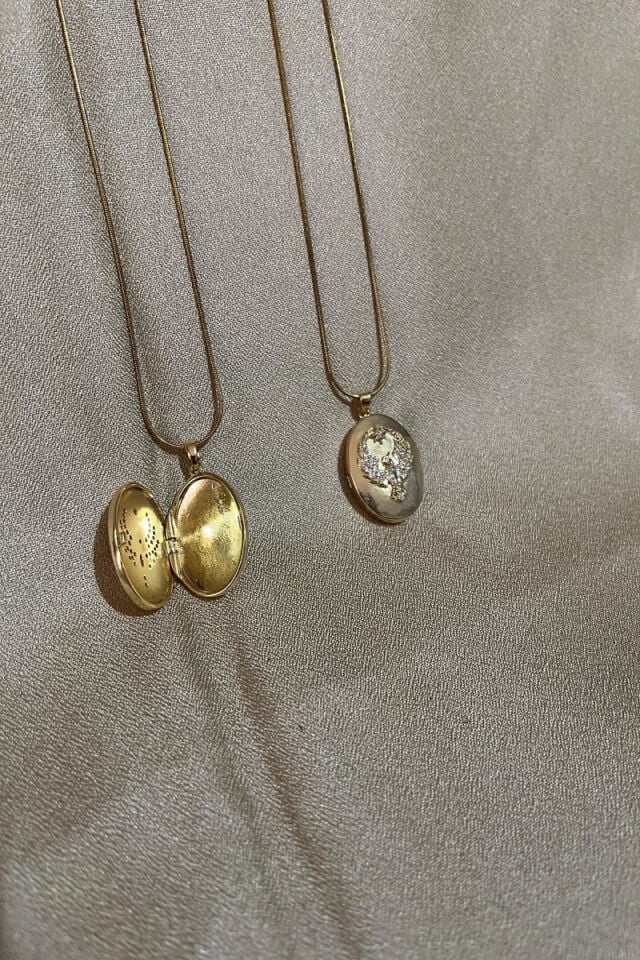 Uzak Şehir Alya Anka Kuşu Çelik Kolye