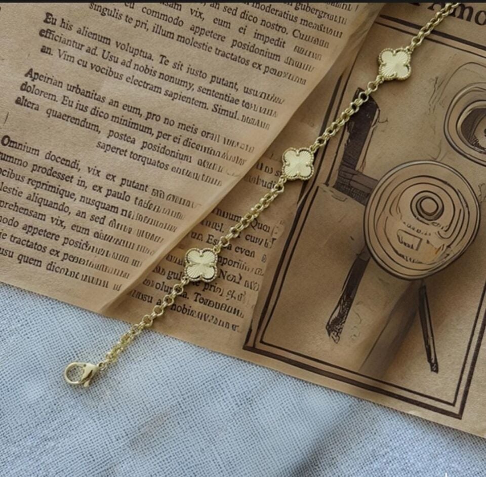 Çelik Xuping 3 Yonca Model Bileklik X3