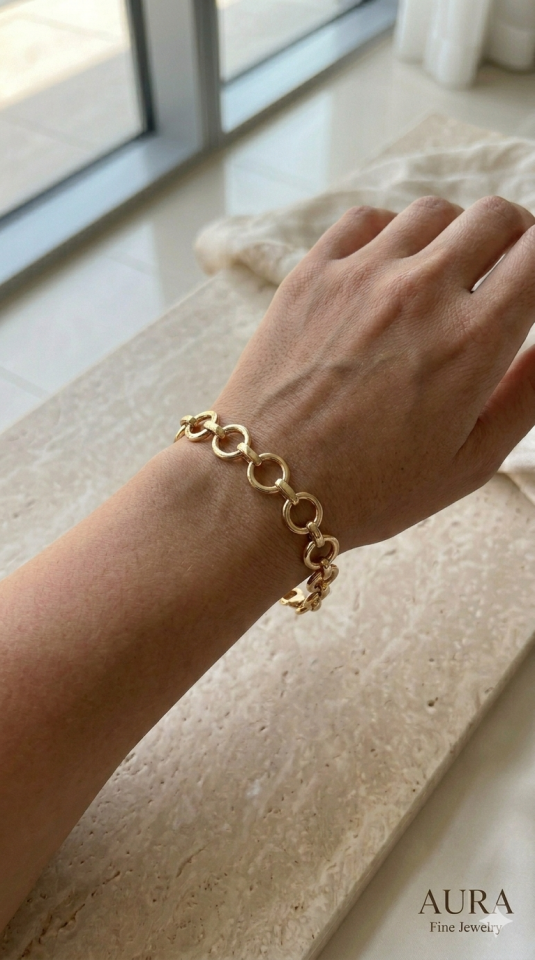 Xuping Halka Model Bileklik