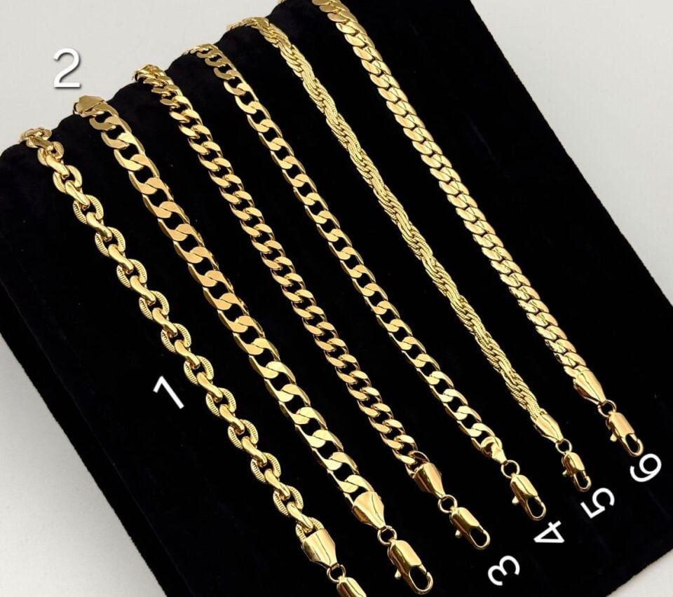 Xuping Model Vip Çelik Klasik Zincir Bileklikler