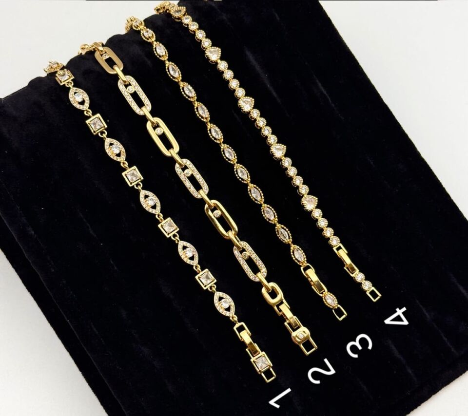 Xuping Model Vip Çelik Işıltı Bileklikler