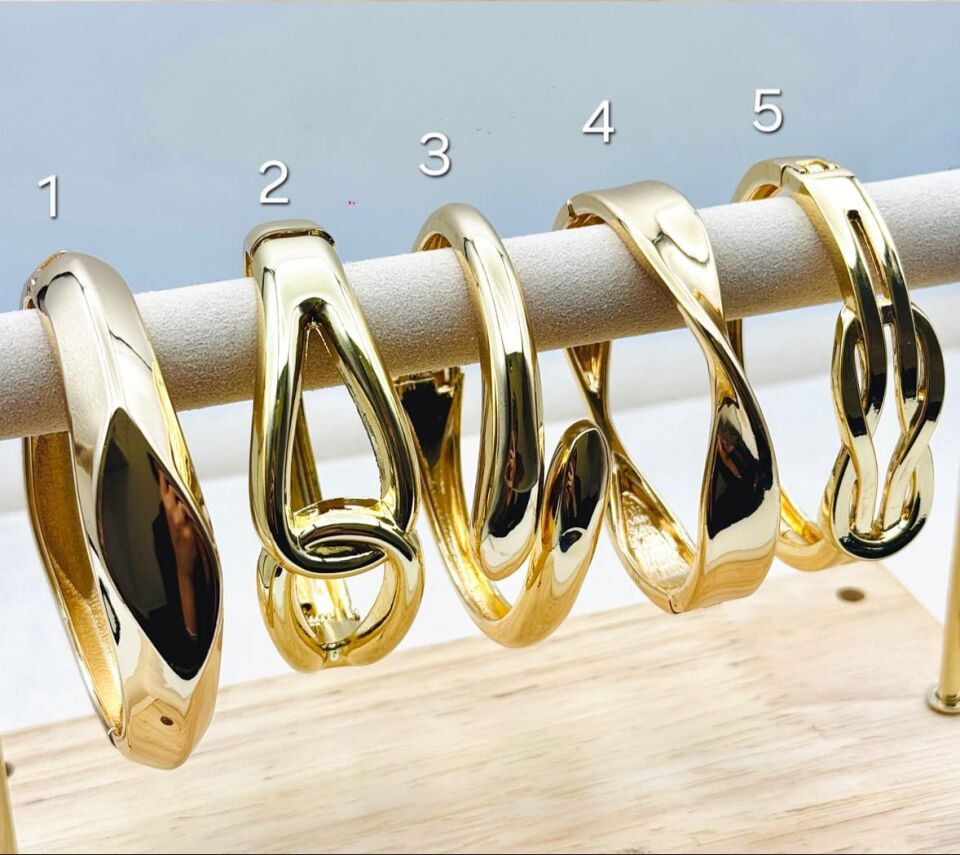 Trend Altın Kaplama Kelepçeler