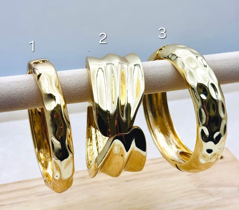 Trend Altın Kaplama Kelepçeler