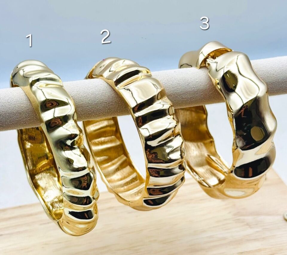 Trend Altın Kaplama Kelepçeler